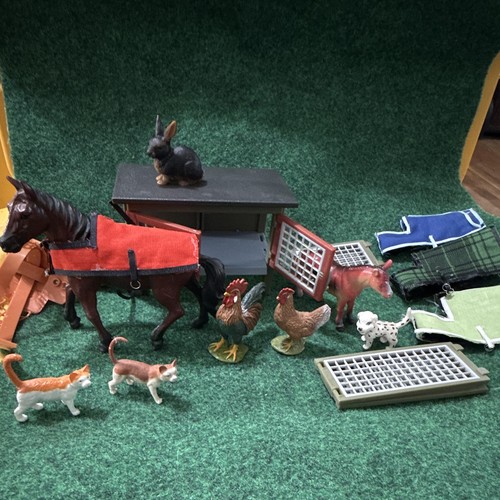 Plastic horse figurine - horse,